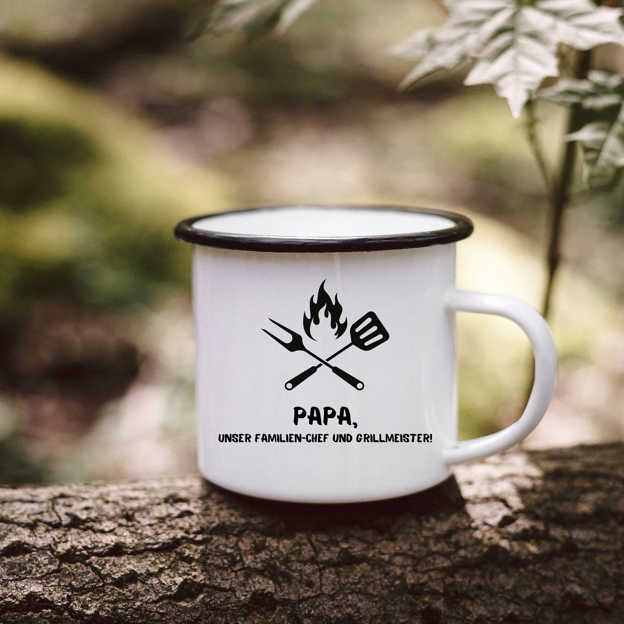 Vatertag, Papa Grillen, Papa Tasse, Geschenk Papa, Vatertag Tasse, Tasse personalisiert für Papa, Geschenk Kind Papa - abenteuernah