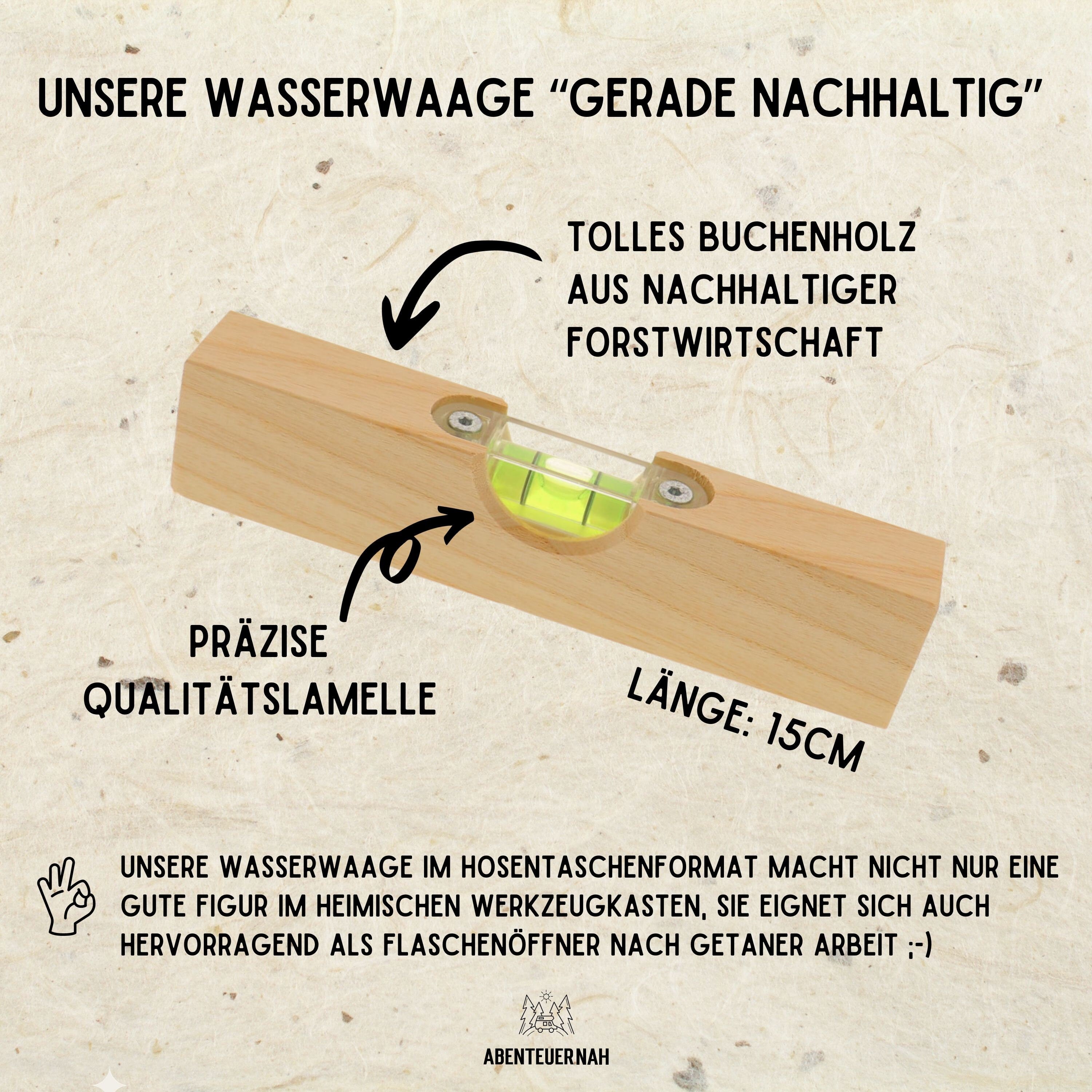 Hochzeitsgeschenk, Haussegen Wasserwaage, Einzugsgeschenk, Richtfest Geschenk, Haussegen, Geschenk Hochzeit - abenteuernah