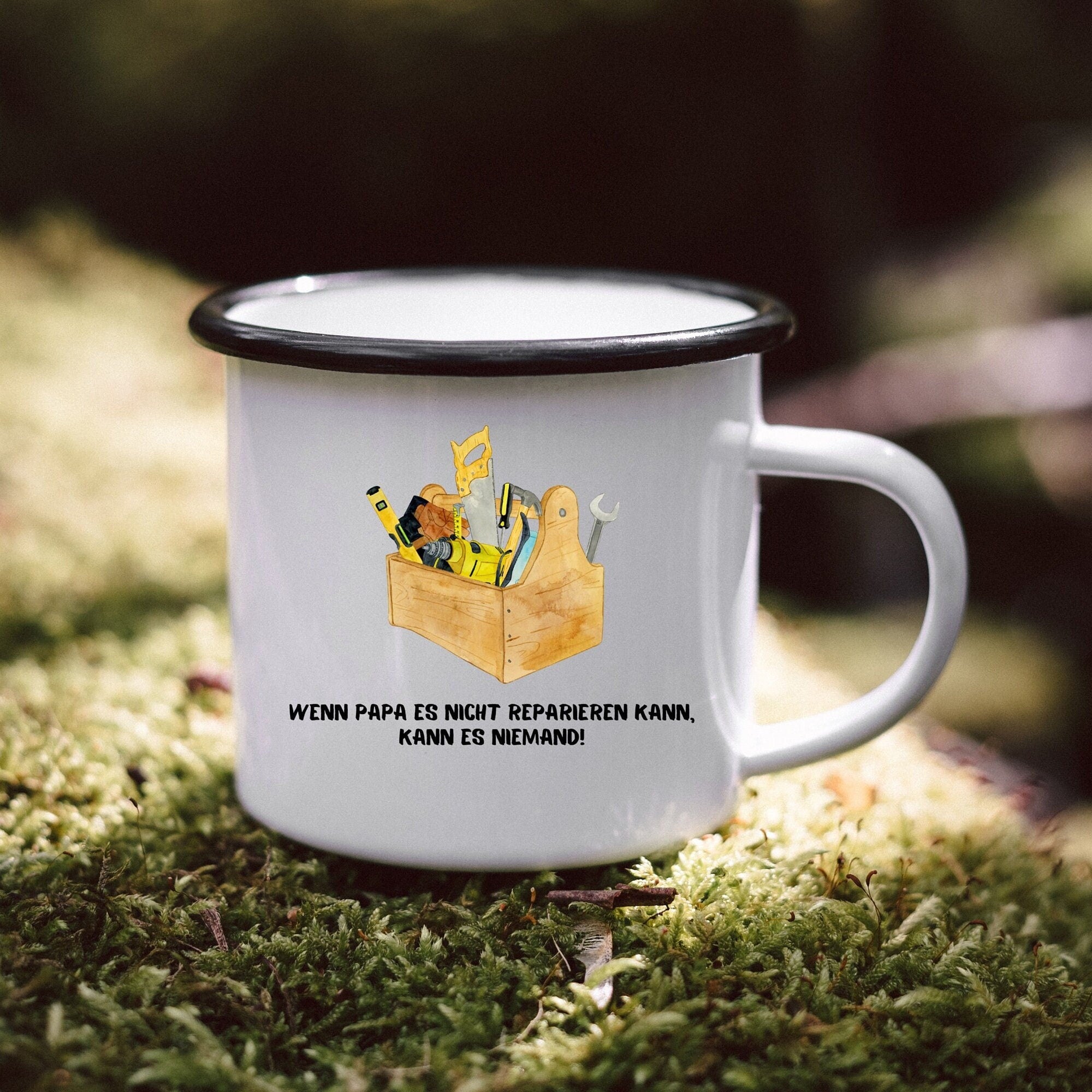 Vatertag, Papa reparieren, Papa Tasse, Geschenk Papa, Vatertag Tasse, Tasse personalisiert für Papa, Geschenk Kind Papa - abenteuernah