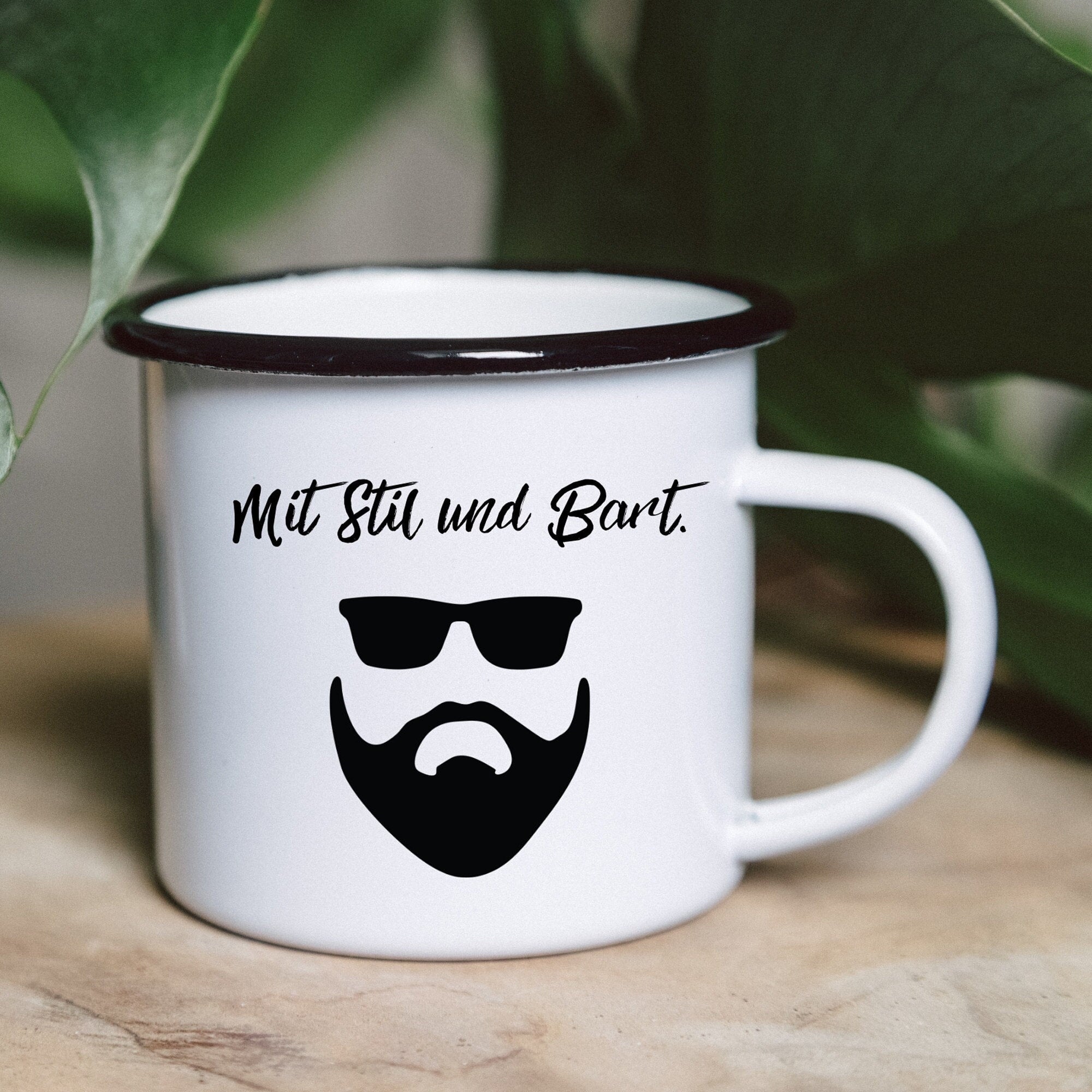 Valentinstagsgeschenk, Papa Bart, Männer Tasse, Geschenk Mann, Vatertag Tasse, Tasse personalisiert für Papa, Geschenk Kind Papa - abenteuernah