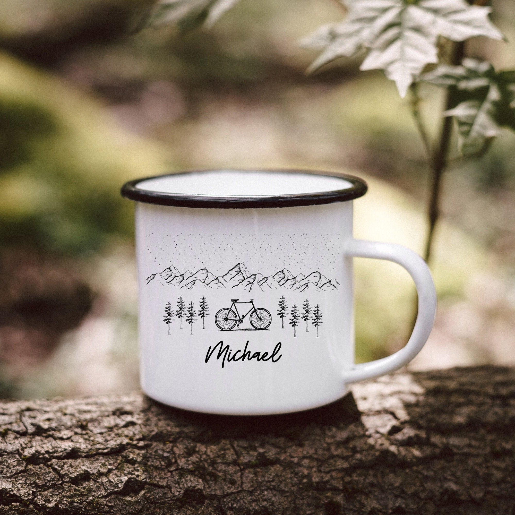 Vatertag, Tasse Fahrrad, Tasse Motorrad, Papa Tasse, Geschenk Papa, Männer Tasse, Tasse personalisiert für Papa, Fahrrad Geschenk - abenteuernah